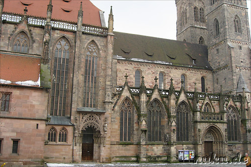 Die Sebalder Altstadt von Nuernberg