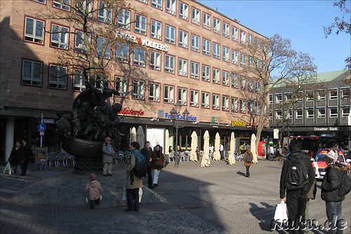 Die Sebalder Altstadt von Nuernberg