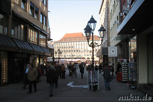 Die Sebalder Altstadt von Nuernberg