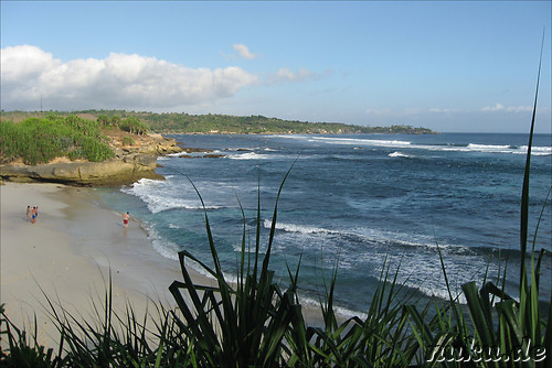 Dreamland Beach auf der Insel Nusa Lembongan in Indonesien