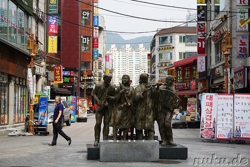 Eindrücke aus dem Stadtteil Nowon im Norden von Seoul, Korea
