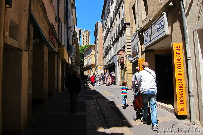 Eindrücke aus der Altstadt von Aix-en-Provence, Frankreich