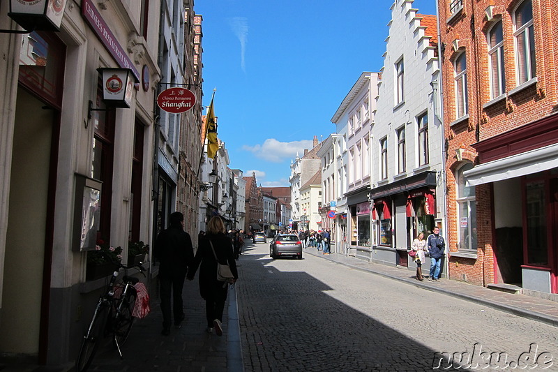 Eindrücke aus der Altstadt von Brügge, Belgien
