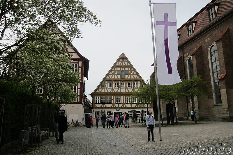 Eindrücke aus der Innenstadt von Bad Windsheim, Franken, Bayern