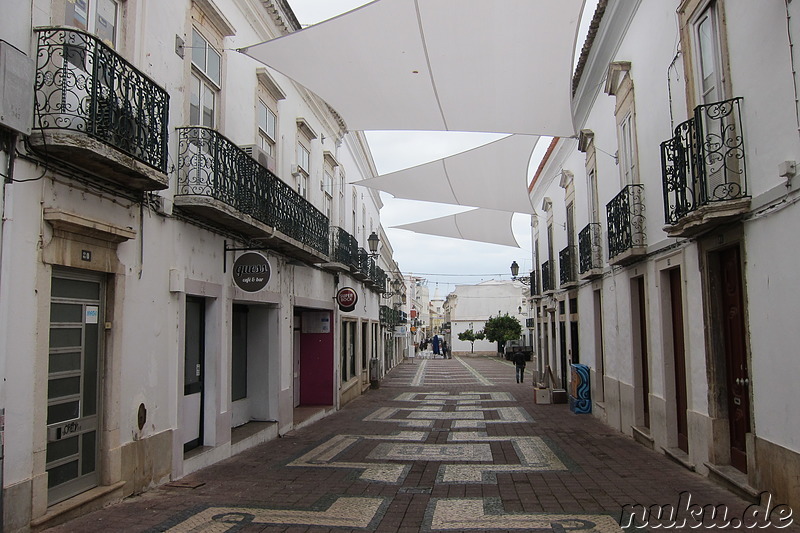 Eindrücke aus der Innenstadt von Faro, Portugal