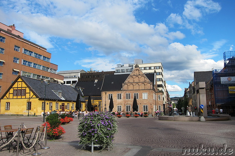 Eindrücke aus der Innenstadt von Oslo, Norwegen