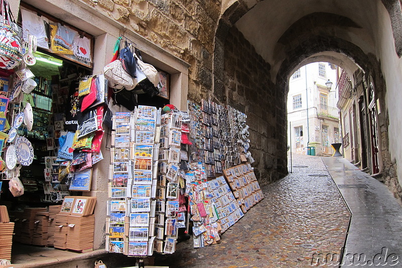 Eindrücke aus der Oberstadt von Coimbra, Portugal