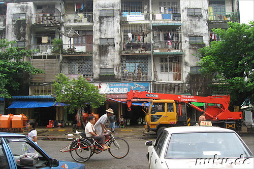 Eindruecke aus Yangon, Myanmar (Rangun, Burma)