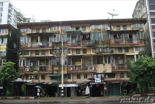 Eindruecke aus Yangon, Myanmar (Rangun, Burma)