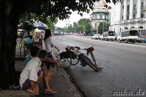 Eindruecke aus Yangon, Myanmar (Rangun, Burma)