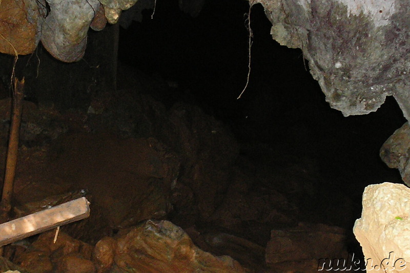 Eingang zur Tham Loup Höhle