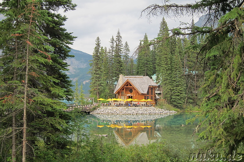 Emerald Lake - See im Yoho National Park in British Columbia, Kanada