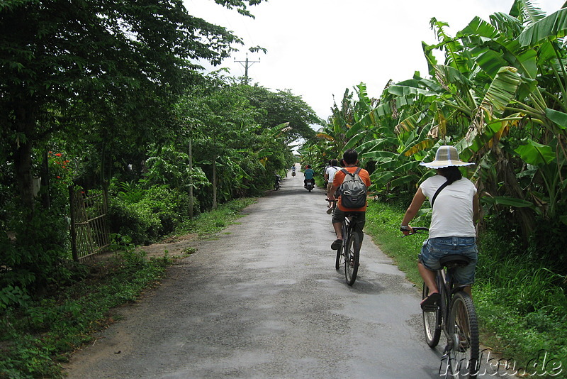 Fahrradtour auf An Binh Island