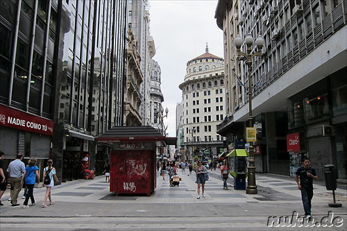 Florida Street - Zentrale Einkaufsstrasse in Buenos Aires