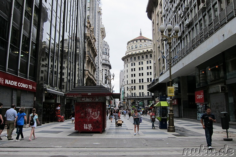 Florida Street - Zentrale Einkaufsstrasse in Buenos Aires