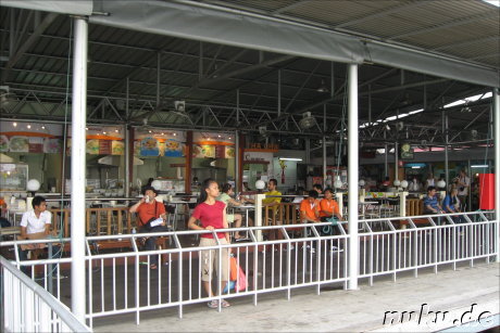 Food Court am Mae Nam Chao Phraya, Bangkok, Thailand
