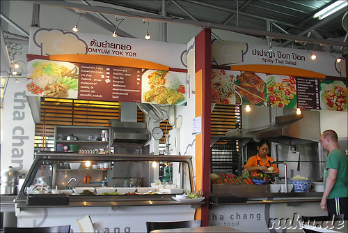 Food Court am Mae Nam Chao Phraya, Bangkok, Thailand