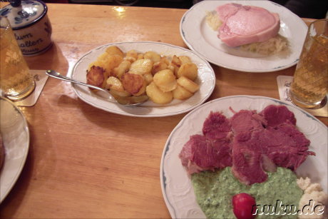 Fraenkische Kueche im Gemalten Haus