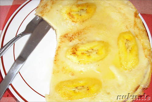 Fruehstueck: Banana Pancake