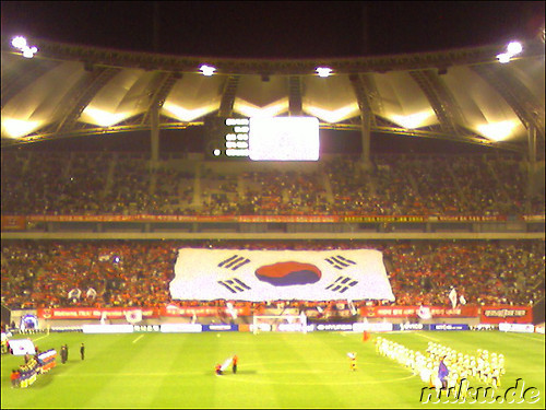 Fussball-L&auml;nderspiel Korea-Schweden