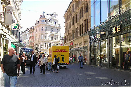 Fussgaengerzone von Braunschweig