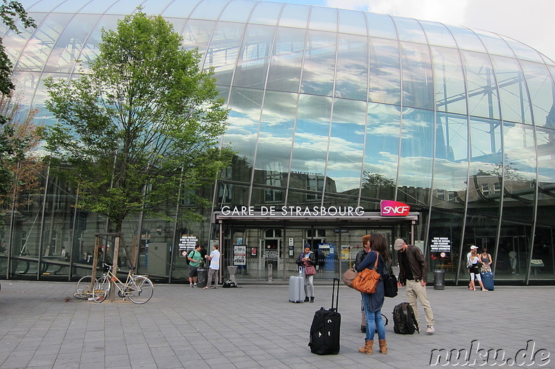 Gare de Strasbourg - Hauptbahnhof Strasbourg, Frankreich