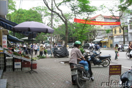 Geschaefte in Hanoi, Vietnam