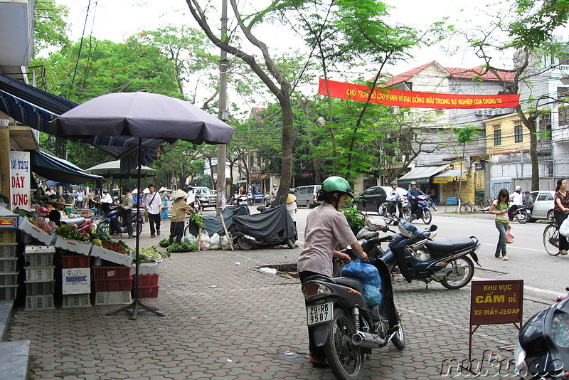 Geschäfte in Hanoi, Vietnam