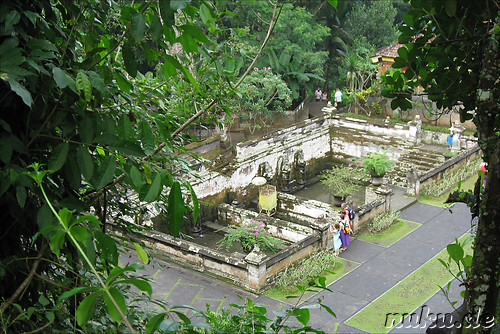 Goha Gajah Tempelhoehle in Bedulu, Bali, Indonesien