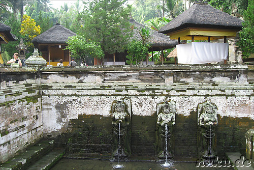 Goha Gajah Tempelhoehle in Bedulu, Bali, Indonesien