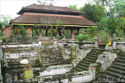 Goha Gajah Tempelhoehle in Bedulu, Bali, Indonesien