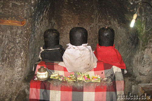 Goha Gajah Tempelhoehle in Bedulu, Bali, Indonesien