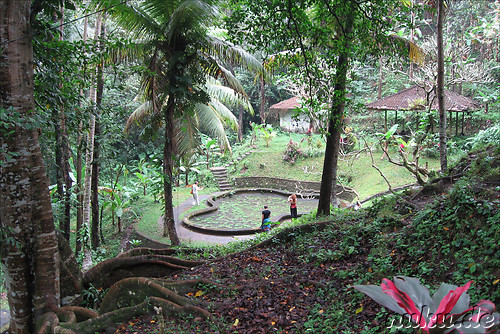 Goha Gajah Tempelhoehle in Bedulu, Bali, Indonesien