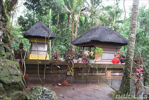 Goha Gajah Tempelhoehle in Bedulu, Bali, Indonesien