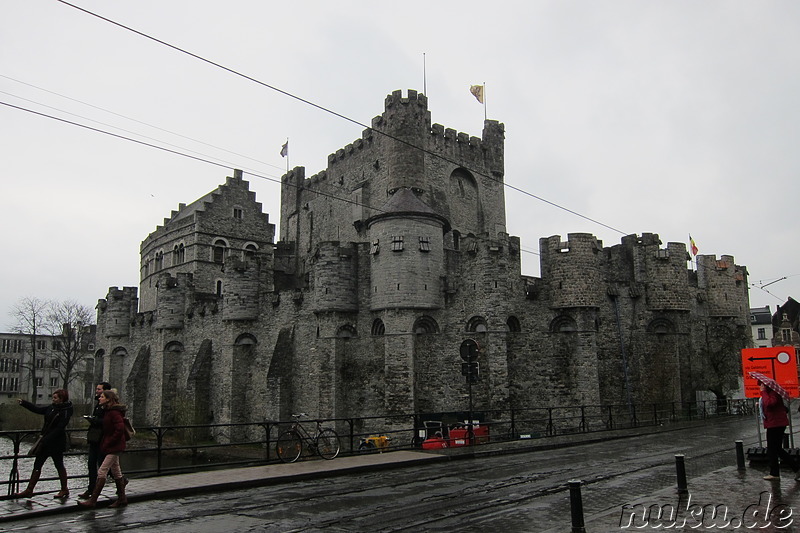Gravensteen - Burg in Gent, Belgien