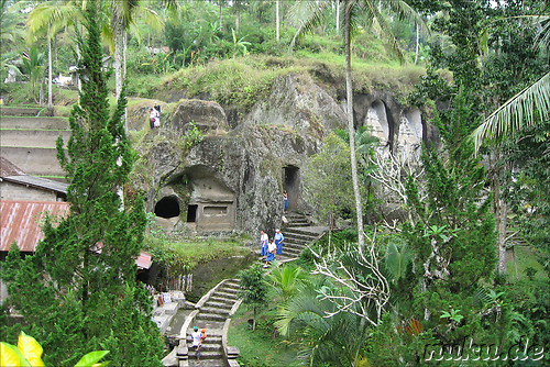 Gunung Kawi in Tampaksiring, Bali, Indonesien