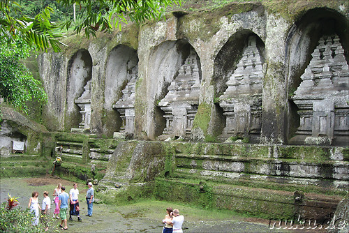 Gunung Kawi in Tampaksiring, Bali, Indonesien