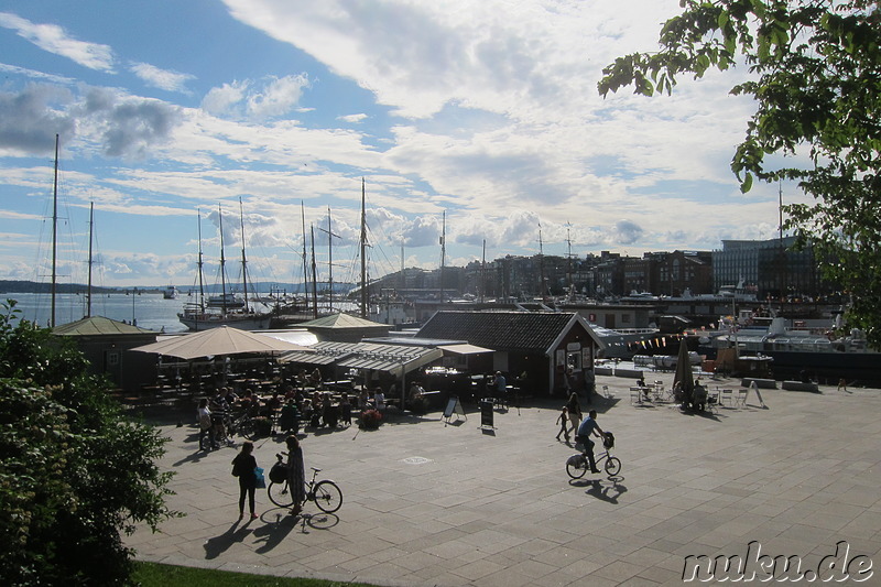 Hafen in Oslo, Norwegen