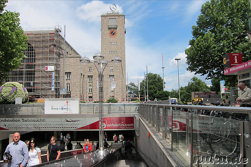 Hauptbahnhof in Stuttgart, Baden-Wuerttemberg