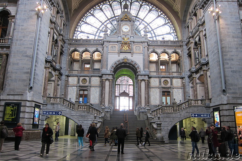 Hauptbahnhof von Antwerpen, Belgien