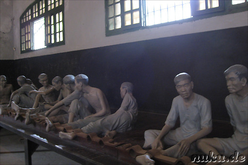 Hoa Lo Prison Gefaengnismuseum in Hanoi, Vietnam