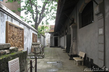 Hoa Lo Prison Gefaengnismuseum in Hanoi, Vietnam