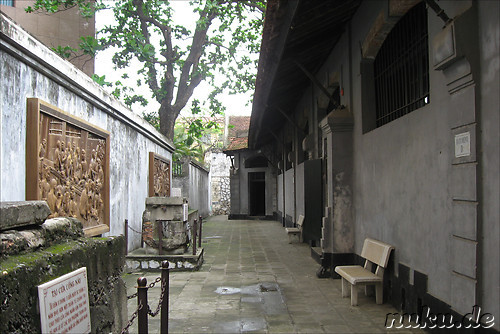 Hoa Lo Prison Gefaengnismuseum in Hanoi, Vietnam