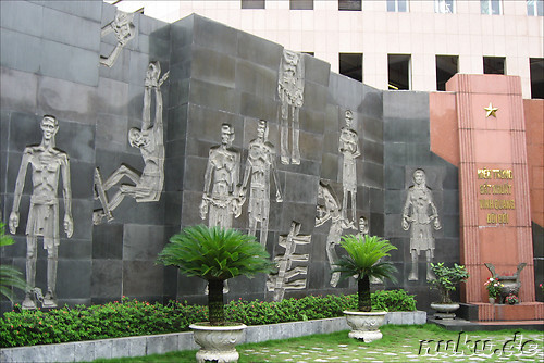 Hoa Lo Prison Gefaengnismuseum in Hanoi, Vietnam