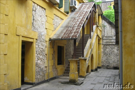 Hoa Lo Prison Gefaengnismuseum in Hanoi, Vietnam