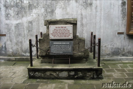 Hoa Lo Prison Museum in Hanoi, Vietnam