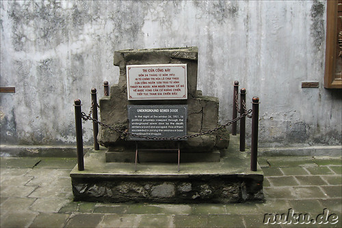Hoa Lo Prison Museum in Hanoi, Vietnam