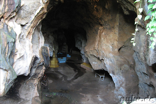 Htup-Ein Small Meditation Cave am Inle See in Burma