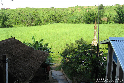 Htup-Ein Small Meditation Cave am Inle See in Burma