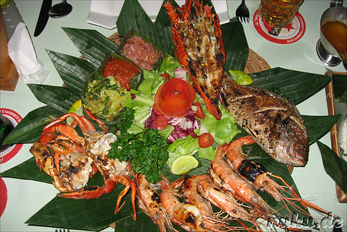 Hummer & Meeresfruechte - Dinner in Sanur auf Bali